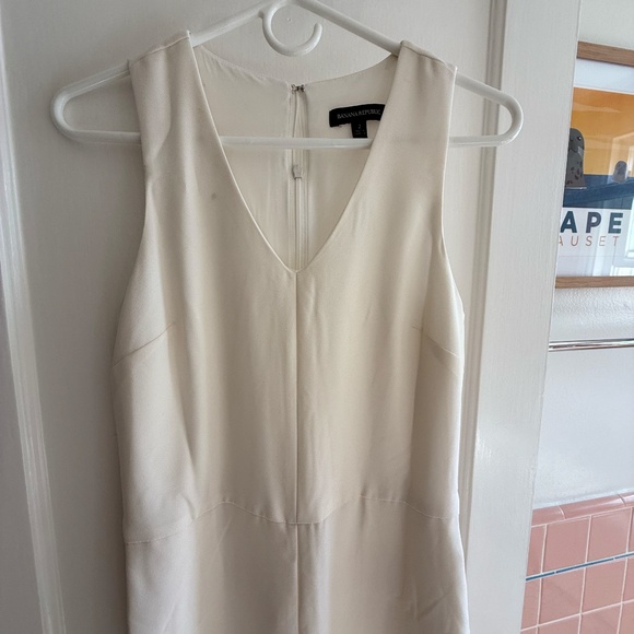 White Banana Republic Jumpsuit - Picture 3 of 4